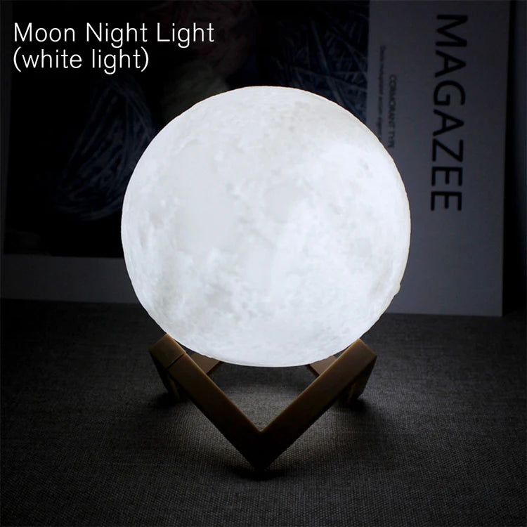 LED Moon Galaxy Light – Night Lamp & Bedroom Decor Gift
