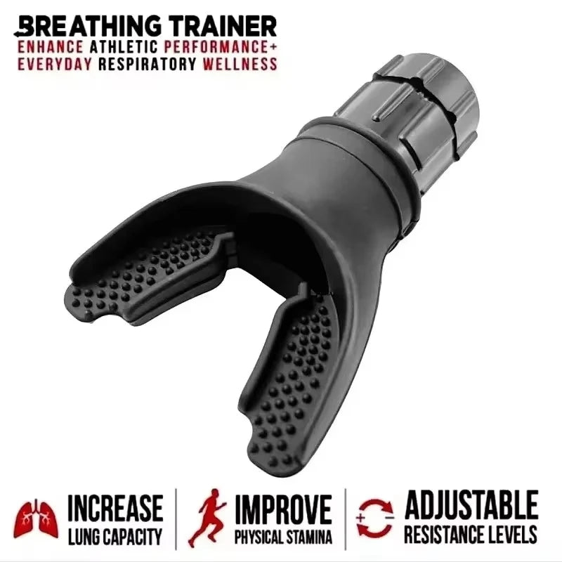 Portable Lung Trainer – Adjustable Breathing Exercise Device