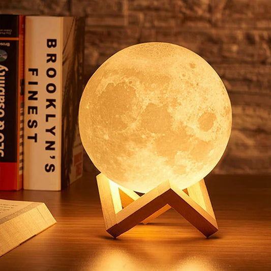 LED Moon Galaxy Light – Night Lamp & Bedroom Decor Gift
