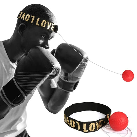 Boxing Reflex Ball – Headband Speed & Reaction Trainer