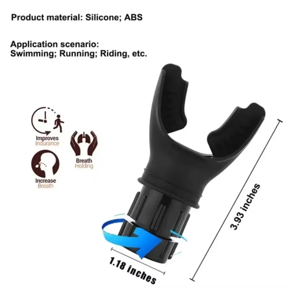 Portable Lung Trainer – Adjustable Breathing Exercise Device